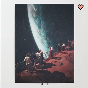18 x 24” outer space poster